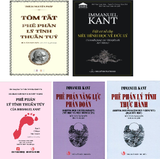 Combo (5 Cuốn Sách) Phê Phán Lý Tính Thuần Túy Của Immanuel Kant + Tóm Tắt Phê Phán Lý Tính Thuần Túy + Đặt Cơ Sở Cho Siêu Hình Học Về Đức Lý + Phê Phán Năng Lực Phán Đoán + Phê Phán Lý Tính Thực Hành (Bìa Cứng)