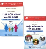 Combo Sách Giáo Trình Luật Hôn Nhân Gia Đình (Bộ 2 Cuốn) của tác giả Nguyễn Ngọc Điện