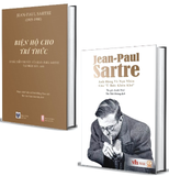 Combo (2 Cuốn Sách Bìa Cứng) Biện hộ cho trí thức + Jean-Paul Sartre: Anh Hùng Và Nạn Nhân Của 