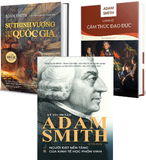 Combo (3 Cuốn Sách) Luận về cảm thức đạo đức + Sự Thịnh Vượng Của Các Quốc Gia + Kỷ Yếu 300 Năm Adam Smith (1723-2023)
