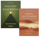 Combo (2 Cuốn Sách) Giáo Dục Khai Phóng + Những Lát Cắt Mỏng Của Giáo Dục Khai Phóng (Lê Đình Hiền)