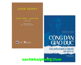 Combo (2 Cuốn Sách) Công dân giáo dục + Cuộc Sống Và Giáo Dục