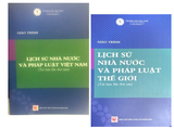 Combo ( 2 Cuốn Sách) Giáo Trình Lịch Sử Nhà Nước Và Pháp Luật Việt Nam + Giáo Trình Lịch Sử Nhà Nước Và Pháp Luật Thế Giới (Trường Đại Học Luật TP. HCM)