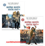 Combo (2 Cuốn Sách) Kiệt Tác Văn Học Bằng Tranh: Những Người Khốn Khổ (1, 2) Victor Hugo