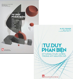 Combo (2 Cuốn Sách) Tư Duy Phản Biện + Nhập Môn Tư Duy Phản Biện (Richard Paul, Linda Elder,  Alec Fisher)