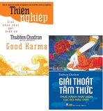 Combo (2 Cuốn Sách) Thiện Nghiệp + Giải Thoát Tâm Thức (Thubten Chodron)
