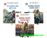 Combo (3 Cuốn Sách) Kiệt Tác Văn Học Bằng Tranh: Ba Chàng Lính Ngự Lâm + Những Người Khốn Khổ (1, 2)  Alexandre Dumas, Victor Hugo
