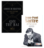 Combo (2 Cuốn Sách)  Giới Thứ Hai + Jean-Paul Sartre - Anh Hùng Và Nạn Nhân Của Ý Thức Khốn Khổ