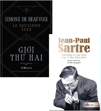 Combo (2 Cuốn Sách)  Giới Thứ Hai + Jean-Paul Sartre - Anh Hùng Và Nạn Nhân Của Ý Thức Khốn Khổ (Simone De Beauvoir, André Niel)