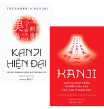 Combo (2 Cuốn Sách) Kanji - Lịch Sử Phát Triển Và Biến Hóa Của Chữ Hán Ở Nhật Bản + Kanji Hiện Đại - Chữ Hán Trong Đời Sống Nhật Bản Hiện Nay