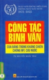 Sách Công Tác Binh Vận Của Đảng Trong Kháng Chiến Chống Mỹ, Cứu Nước - Nguyễn Khắc Trai
