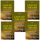 Sách Lịch Sử Thế Giới - The Penguin History of the World (Bộ Hộp 5 Tập - Bìa Cứng)
