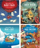 Combo Sách Cùng Phiêu Lưu: Bầu Trời - Đáy Biển - Đại Ngàn - Bắc Cực ( Bộ 4 cuốn) - Nadine Brun-Cosme; Anna Aparicio Català