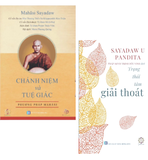 Combo (2 Cuốn Sách) Chánh Niệm Và Tuệ Giác + Trạng thái tâm giải thoát (Mahasi Sayadaw, Sayadaw U Pandita)