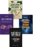 Combo 4 quyển Dòng Sông Trôi Khuất Địa Đàng - Trò Chuyện Với Nhà Vật Lý Thiên Văn Trịnh Xuân Thuận - Vật Lý Hiện Đại - Bức Tranh Toàn Cảnh Về Vật Lý Hiện Đại - Cơ Học Lượng Tử và Thuyết Tương Đối: Hai Trụ Cột Của Vật Lý Hiện Đại - Nhiều Tác Giả
