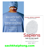 Combo (2 Cuốn Sách) Sapiens: Lược Sử Loài Người + Khi Hơi Thở Hóa Thinh Không (Paul Kalanithi, Yuval Noah Harari)