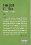 Nông Thôn Việt Nam Trong Lịch Sử Viện Sử Học