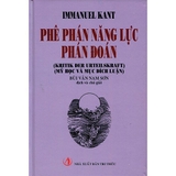  sách Phê Phán Năng Lực Phán Đoán - Immanuel Kant