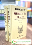 Sách Phê Phán Lý Tính Thuần Túy (Trọn Bộ 2 Tập) - Bìa Cứng - Immanuel Kant