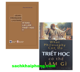 Combo (2 Cuốn Sách) Vì Sao Lại Làm Triết Học + Triết Học Có thể Làm Gì (Gary Gutting, Jean F. Lyotard)
