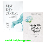 Combo (2 Cuốn Sách) Kinh Kim Cương - Gươm Báu Cắt Đứt Phiền Não + Bước Tới Thảnh Thơi (Thích Nhất Hạnh)