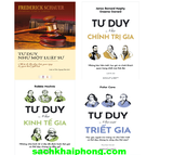 Combo (4 Cuốn Sách) Tư Duy Như Một Luật Sư + Tư Duy Như Chính Trị Gia + Tư Duy Như Kinh Tế Gia + Tư Duy Như Một Triết Gia (Nhiều Tác Giả)
