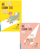 Combo Sách Để Con Chăm Sóc Mẹ - Để Con Chăm Sóc Cha ( Bộ 2 Cuốn) - Miew