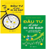 Combo (2 cuốn sách) Đầu Tư Dễ Như Đi Xe Đạp (Tập 1) Nền Tảng + Đầu Tư Dễ Như Đi Xe Đạp (Tập 2) Khởi Nghiệp Bằng Đầu Tư Tài Chính của tác giả Nguyễn Trọng Nghĩa