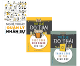 Combo (3 Cuốn Sách) Nghệ Thuật Quản Lý Nhân Sự + Cuộc Sống Kinh Doanh Của Cải + Thành Công Xử Thế Giáo Dục (Trí Tuệ Do Thái) Lê Tiến Thành