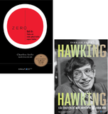Combo (2 Cuốn Sách) Số 0 (Zero) Tiểu Sử Một Phát Kiến Nguy Hiểm + Hawking Hawking (Câu Chuyện Về Một Huyền Thoại Khoa Học) Charles Seife