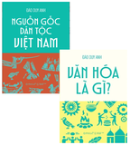 Combo (2 Cuốn Sách) Nguồn Gốc Dân Tộc Việt Nam + Văn Hoá Là Gì?