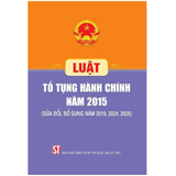 Luật Tố tụng hành chính năm 2015 (sửa đổi, bổ sung năm 2019, 2024, 2025) bản in năm 2026
