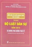 sách Điểm mới về quyền nhân thân của cá nhân trong Bộ luật dân sự (Hiện hành Năm 2015)- Trương Hồng Quang