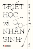 Sách Triết Học Và Nhân Sinh _ Hồ Thích 