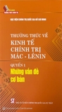 Combo sách Thường thức về kinh tế chính trị Mác-Lênin - Thường thức về nhà nước và pháp luật (Bộ 2 Cuốn) của tác giả Học viện Chính trị quốc gia Hồ Chí Minh