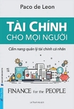 Sách Tài Chính Cho Mọi Người - Cẩm Nang Quản Lý Tài Chính Cá Nhân của tác giả Paco de Leon