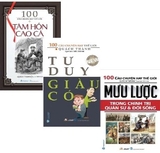 Combo (3 Cuốn Sách) 100 Câu Chuyện Hay Thế Giời: Tâm Hồn Cao Cả + Tư Duy Giàu Có +  Mưu Lược Trong Chính Trị Quân Sự Và Đời Sống (Quách Thành)
