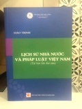 Giáo Trình Lịch Sử Nhà Nước Và Pháp Luật Việt Nam - Trường Đại Học Luật TP. HCM