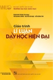 Giáo trình lí luận dạy học hiện đại - Phạm Kim Chung (Chủ biên)