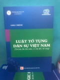 Giáo trình luật tố tụng dân sự Việt Nam (Tái Bản) Đại Học Luật TP. HCM