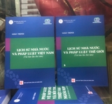 Combo ( 2 Cuốn Sách) Giáo Trình Lịch Sử Nhà Nước Và Pháp Luật Việt Nam + Giáo Trình Lịch Sử Nhà Nước Và Pháp Luật Thế Giới (Trường Đại Học Luật TP. HCM)