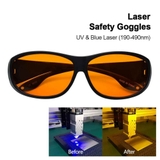 [Type G] Kính Bảo Vệ Laser OD4+,VLT70% Cho UV và Laser Xanh Dương Bước Sóng Trong Phạm Vi 190–520nm