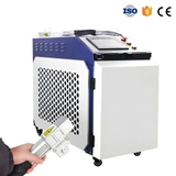 Máy Làm Sạch Laser Fiber 1500W–3000W Cầm Tay – Tẩy Gỉ, Tẩy Sơn Công Nghiệp