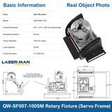 Trục xoay – phụ kiện hỗ trợ hàn laser, TIG/argon. Giảm tốc độ chính xác, xoay ổn định, tăng hiệu quả hàn vòng tự động
