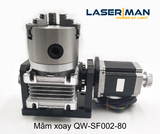 Mâm xoay giảm tốc QW-SF002 | Loại nghiêng chỉnh góc – phù hợp máy hàn & máy khắc laser