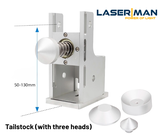 Đầu kẹp bàn xoay 3 chấu RA-D80A kèm đuôi trục cho máy khắc laser CNC (Rotary Attachment)