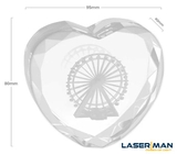 Khối Thủy Tinh Khắc Laser 2D & 3D – Crystal Engraving Block