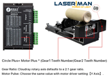 Rotary Axis – Trục Xoay Gá Lăn Cho Máy Laser ( clouray model A)