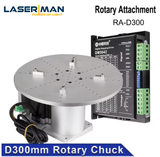 Bàn Xoay Trục Động Cơ Nema34 Cho Máy Khắc Laser | Rotary Attachment 300mm