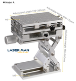 Bàn gá 3D cho máy khắc laser CO₂ / Fiber (3D Marking Workbench)